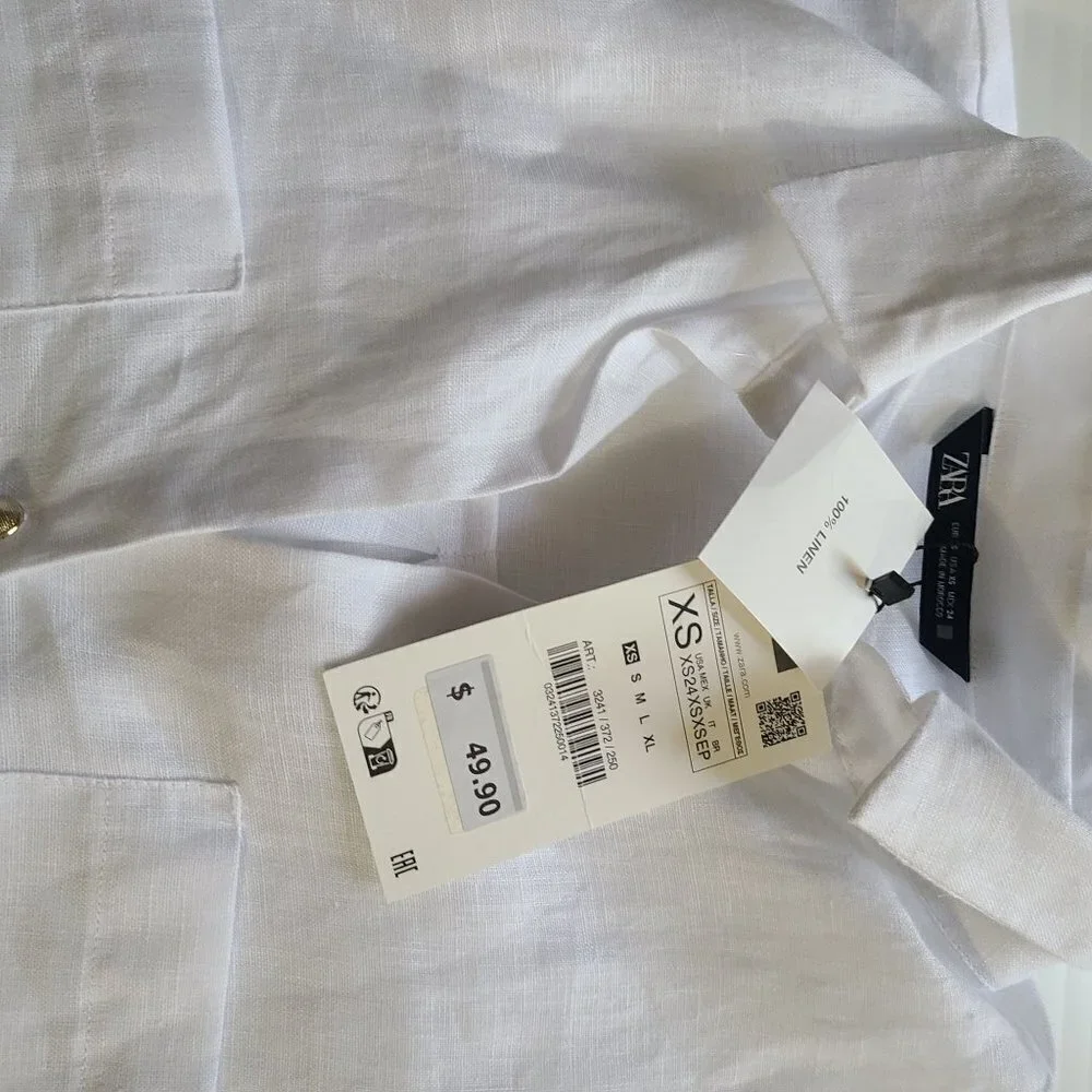 Zara oversize blouse